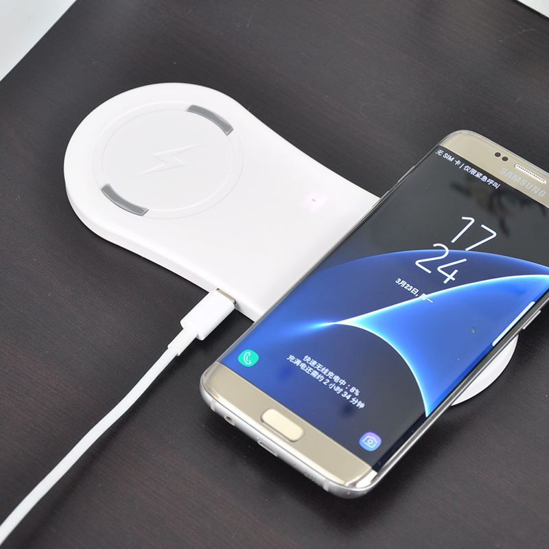 Mobile phone dual wireless induction charger – Bild 4