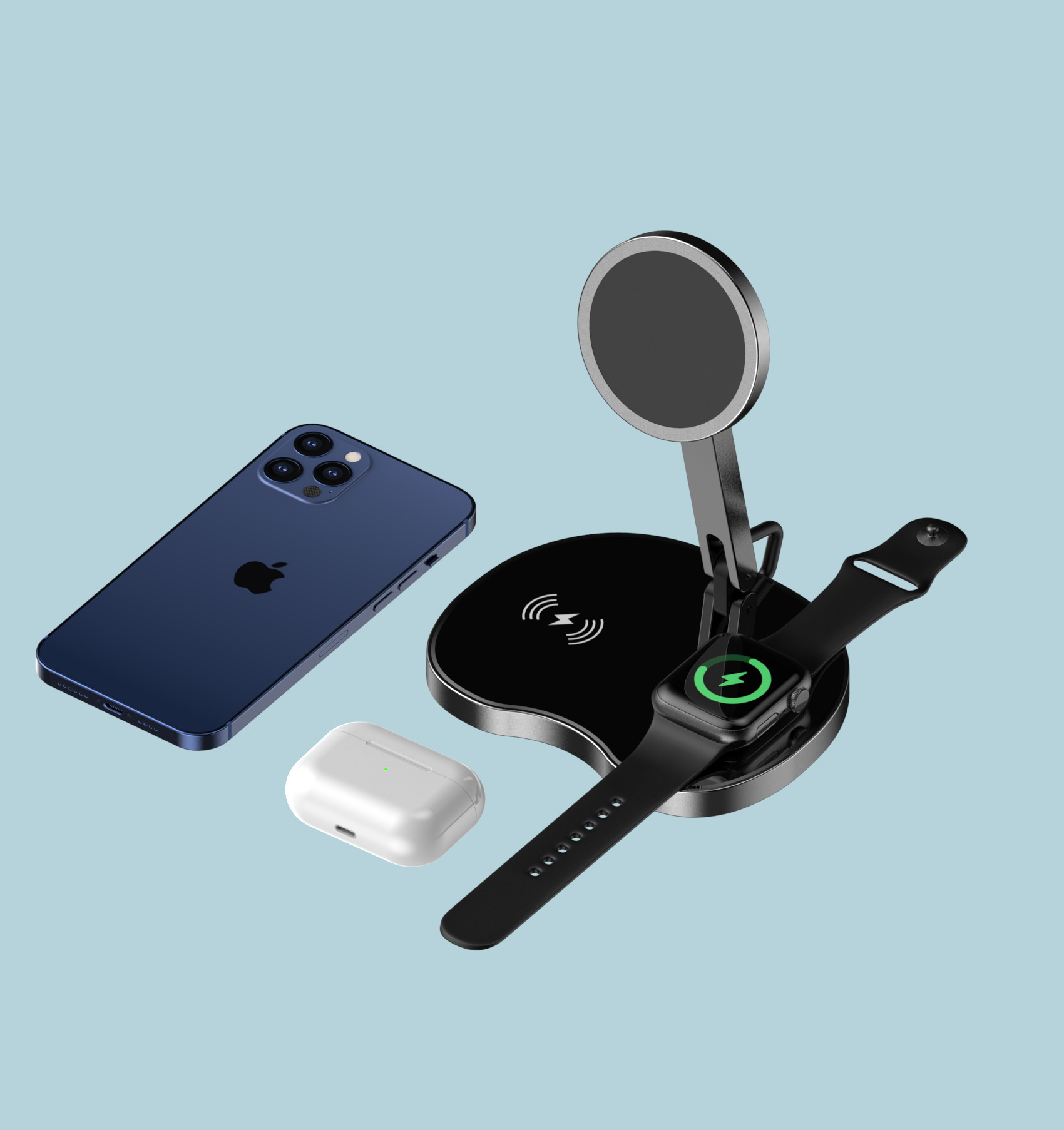 Vancely PH19 Wireless Charger Three In One – Bild 6