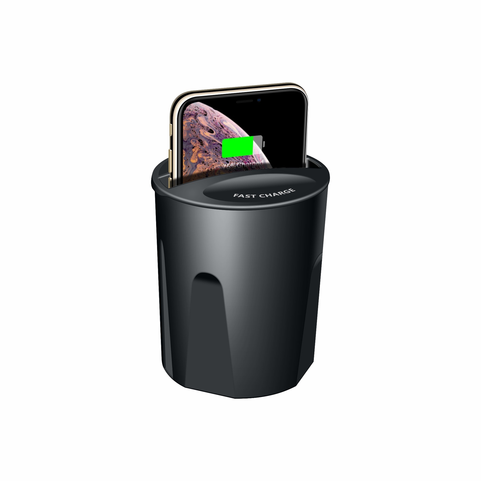 Car Wireless Charging Cup Wireless Charging Bracket Cup Suitable For Samsung – Bild 6