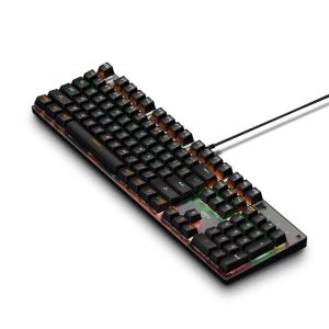 Alternative view of Luminous Punk Keyboard USB Wired Computer Gaming Keyboard