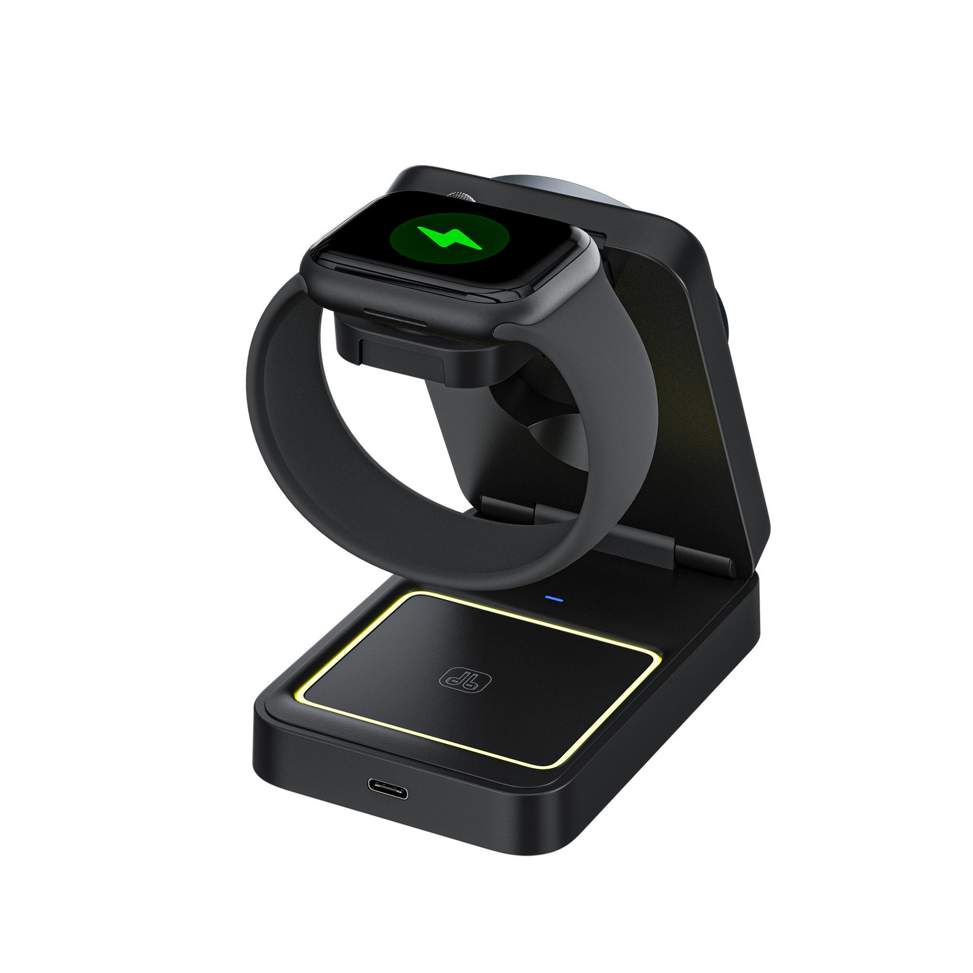 Folding Magnetic Three-in-one Wireless Charger 15W Fast Charge Multifunction Bracket – Bild 3
