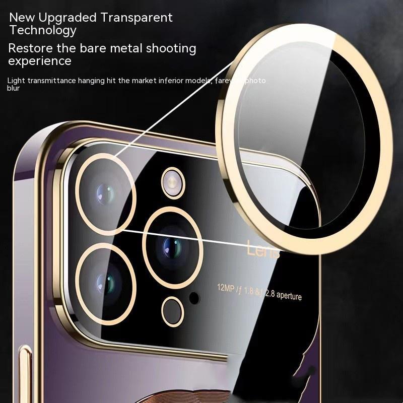 Apple 14 Phone Case Seconds To 15 Large Windows Baked Porcelain Without Logo Magnetic Suction Simple High – Bild 9