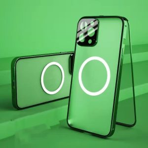 Alternative view of New Phone Case Magsafe Magnetic All-inclusive Double-sided Glass Anti-fall Shell