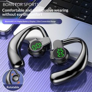 Alternative view of New Ear-hook Wireless Bluetooth Headphones