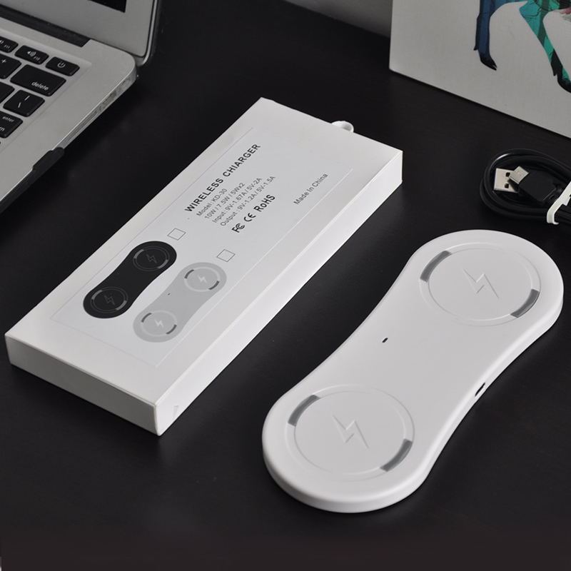 Mobile phone dual wireless induction charger – Bild 2