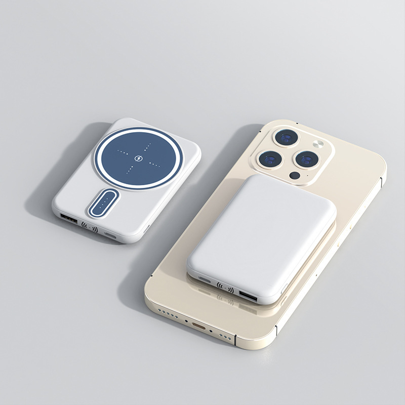 Magnetic Suction Charging Bank Wireless Charging Bank Mobile Power Supply – Bild 4